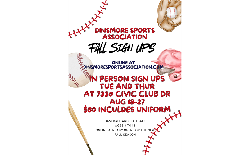 Fall Ball is Now pen!!
